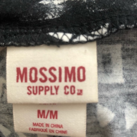 Mossimo Supply Co. black and white long skirt size M - Picture 4 of 4